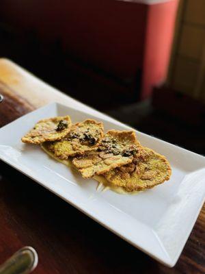 Fried Green Plantains