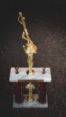 Retro basketball trophies for sale