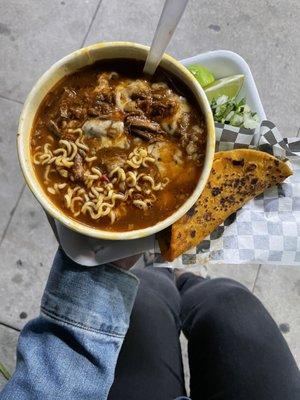 Birria Ramen omfg so good