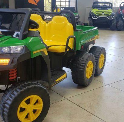 John deere ride on toy car with remote control