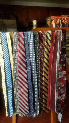 My new tie collection!