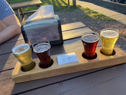 Beer flight