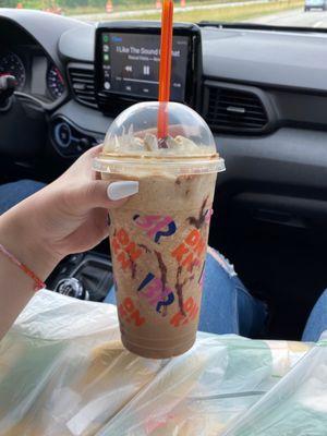 Some kind of fucking mocha drink