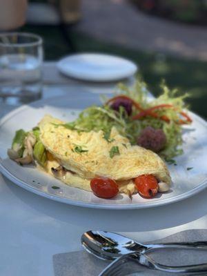 Gardenia omelette