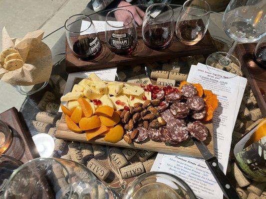 Great Wines and Yummy Charcuterie