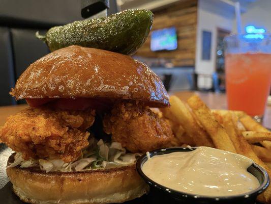 Nashville Screamin' Hot Chicken Sandwich