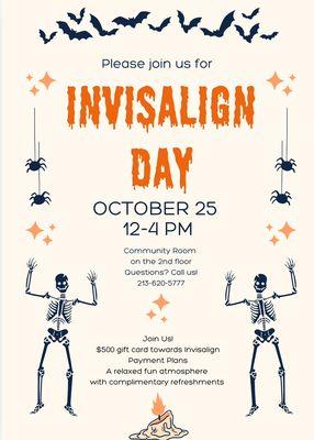 All our welcome to our INVISALIGN DAY!