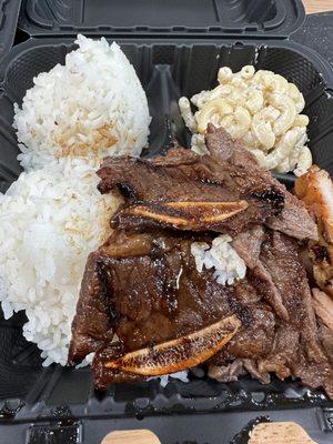 Kalbi, Ribeye, Chicken Plate!