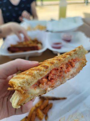 Lobster grilled cheese