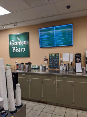 Water Street coffee and Victorian Bakery products served here