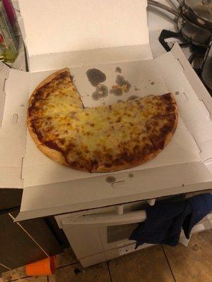 14 inch cheese pizza