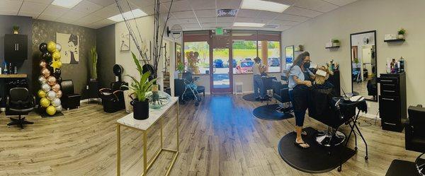 Relocated salon to Fremont after 20+ years in Newark