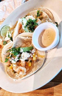 Shrimp tacos