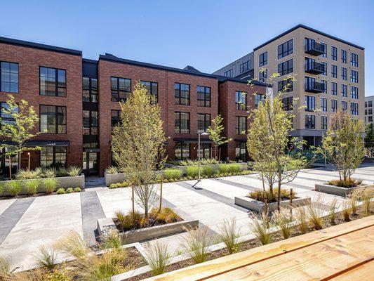 Walk-up homes in Carson South Three Story