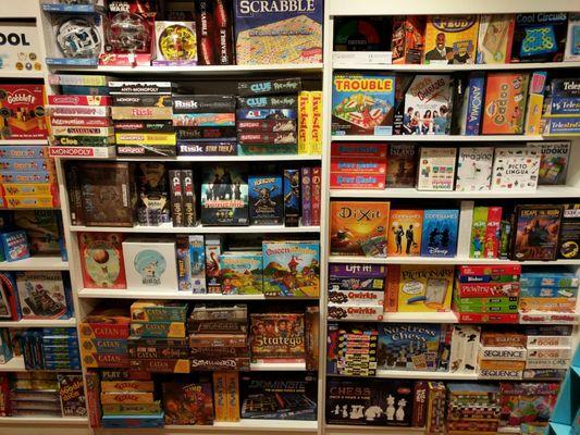 Decent board game selection