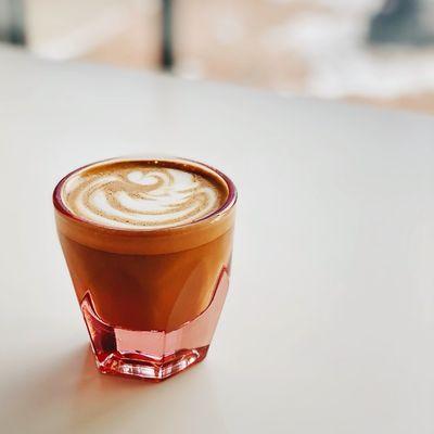 Cortado - Evoke exclusively serves MiddleState coffee