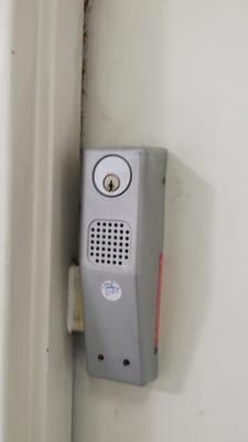 This is an exit alarm that I repaired.