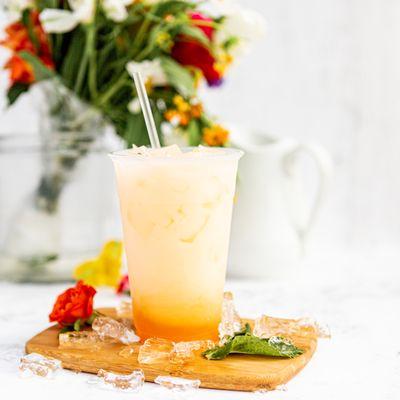 Peach Italian Creme Soda