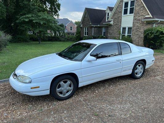 1998 Chevy Monte Carlo 88k miles.