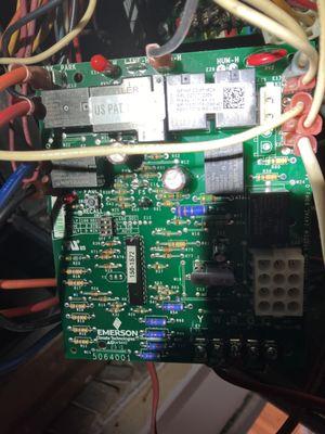 Ignition control board replacement.