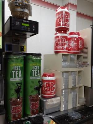 The big gulp for you real soda fans.