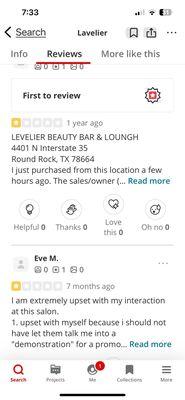 Real reviews not the fake ones the store posted.