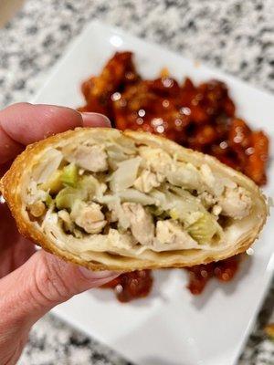 Chicken egg roll