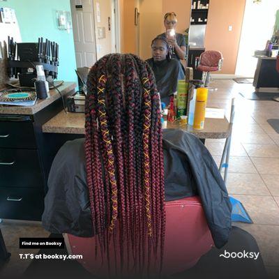 Braids done by me