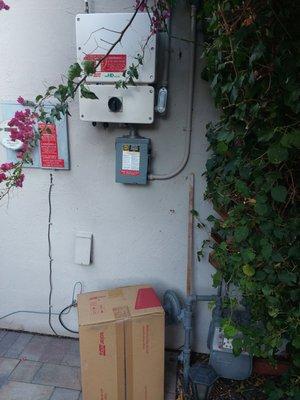 My solar edge replacement inverter.