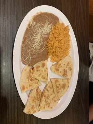 Cheese quesadilla