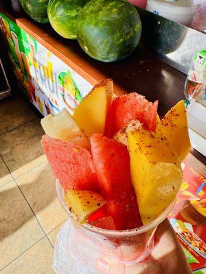 Fresh Mango,pineapple,and watermelon!