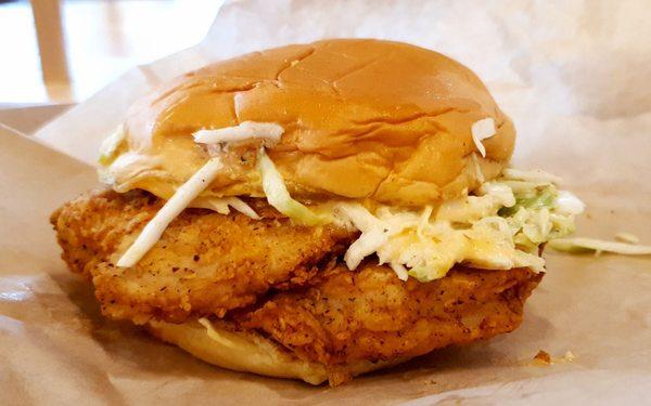 Original Boxcar Chicken sandwich, $8.99