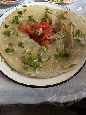 Oroma with Vegetables (large portion)

Eastern dish of dough, filled with vegetables