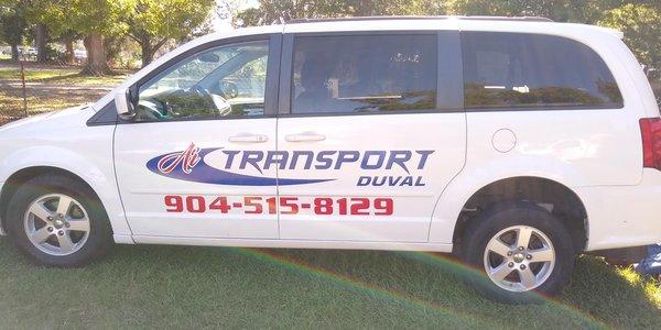 Our transportation is sanitized daily and equipped for three passengers and two wheelchairs.