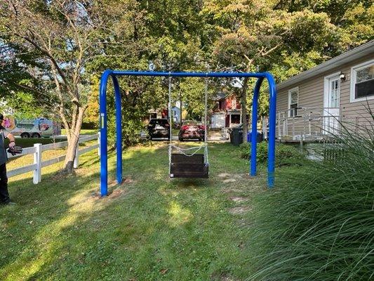 Wheelchair Single Swing