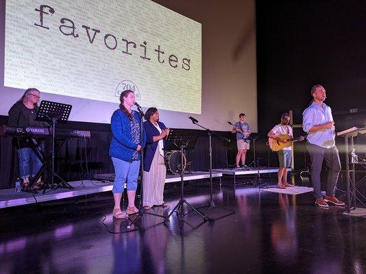 Worship Team & Pastor Erik