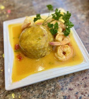 Mini Shrimp Mofongo