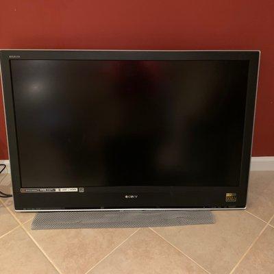 Delivered TV powered OFF