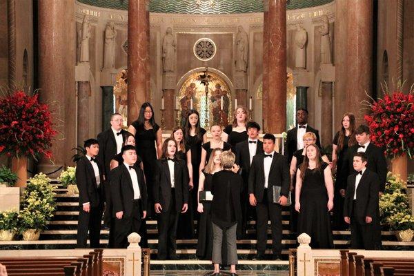 Mt. Pleasant High School Chamber Choir from Iowa, directed by Marlene DePriest