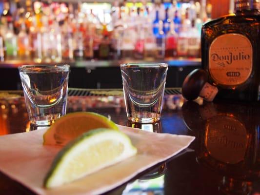 Plenty of Tequila selections