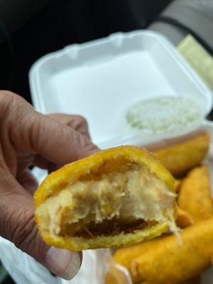 All potato empanada.