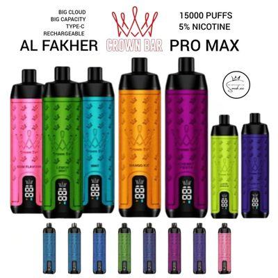 AL FAKHER CROWN BAR 15000 PUFFS