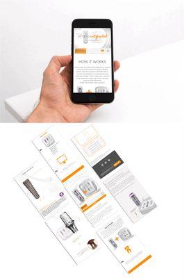 Responsive landing page