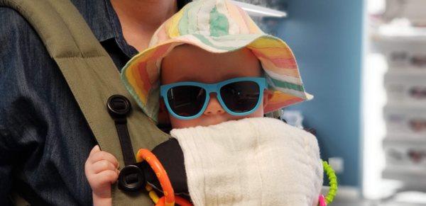 Babies have style too! We love these fun sunnies for the kids