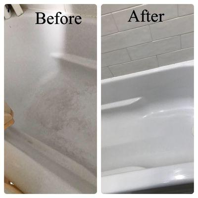 A recent tub cleaning