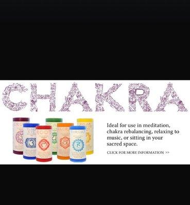 I also provide tools to help you meditate on all seven chakras