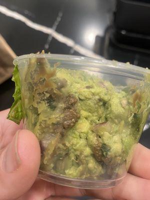 Stale guacamole