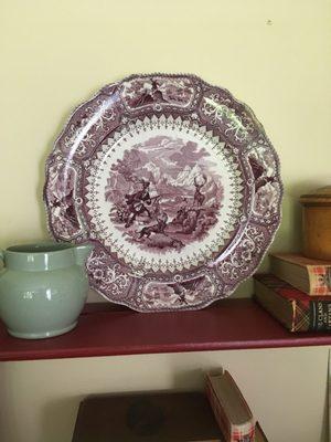 RARE Caledonia Staffordshire plate from ACMNE