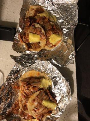 Ten Al Pastor Tacos