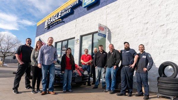 Staff at Eagle Automotive Service in Littleton